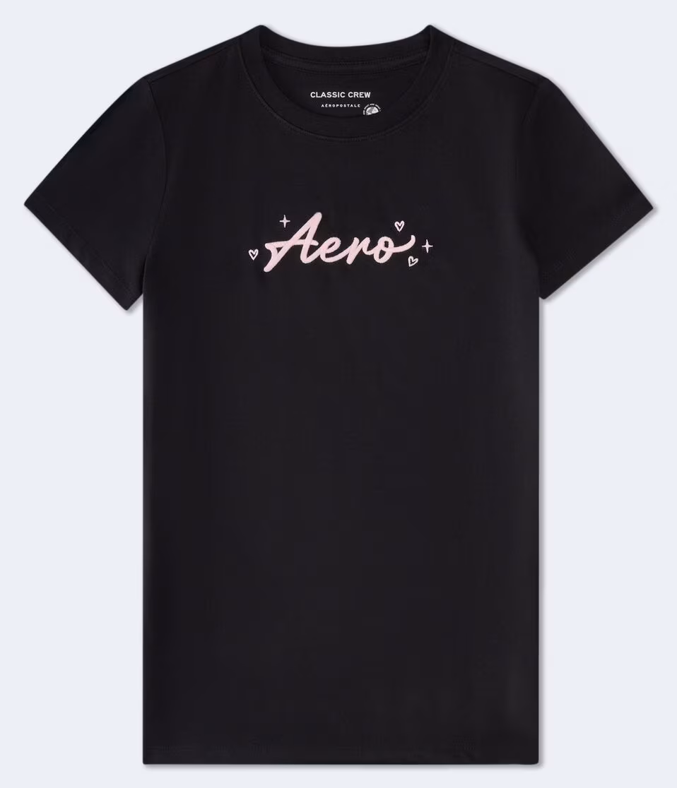 Aero Script Graphic Tee