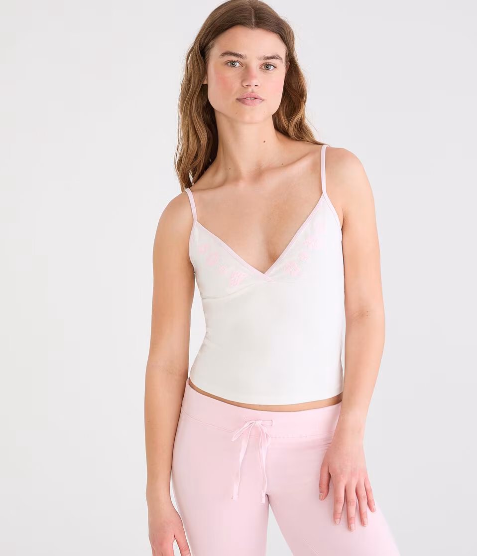 Floral Crisscross Sleep Cami