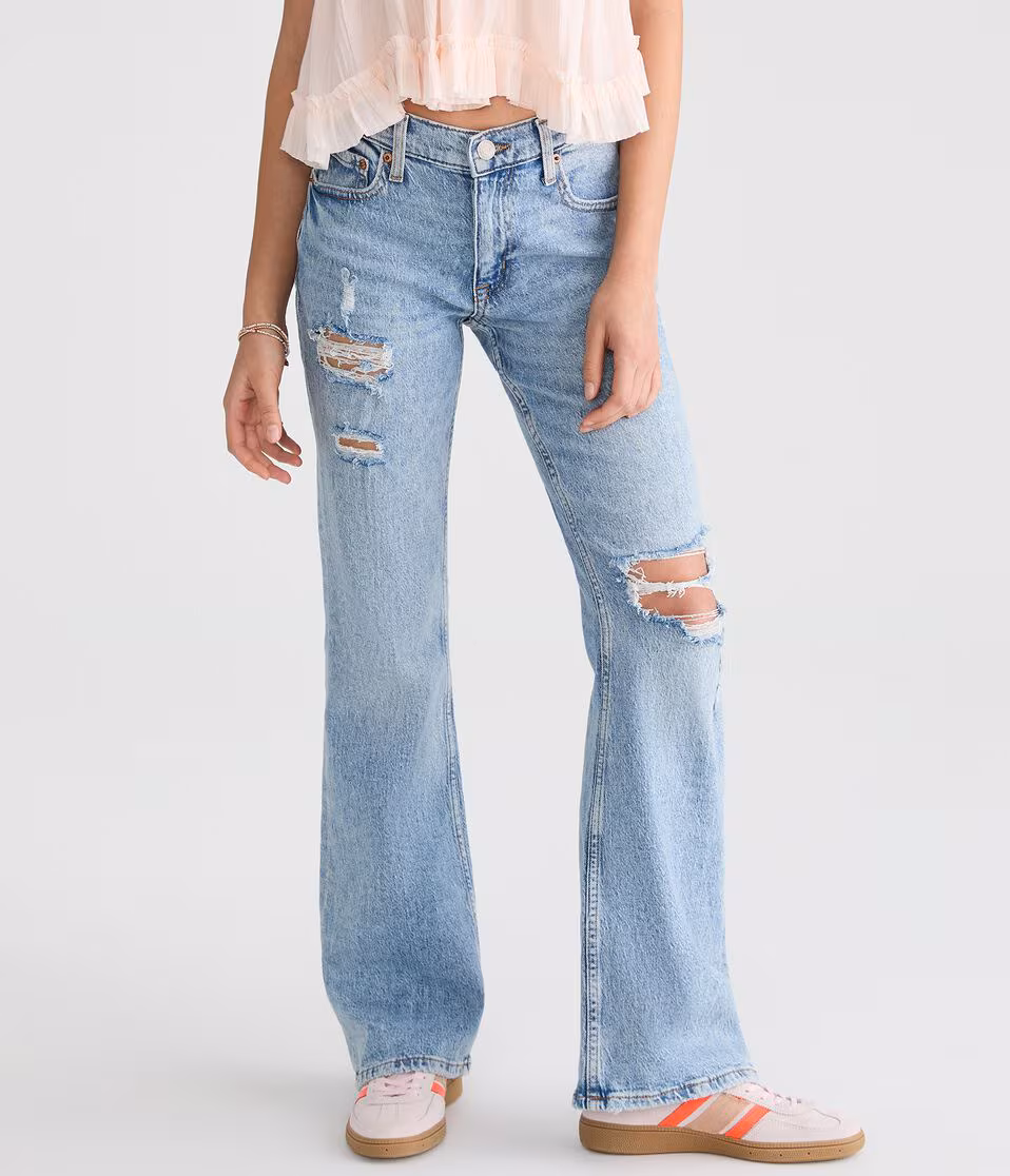 High-Waisted Flare Jean