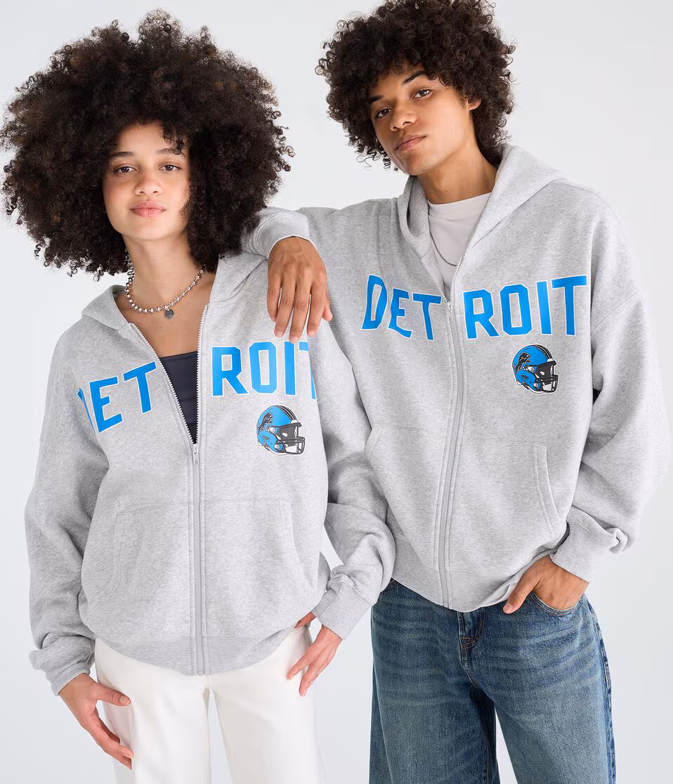 Detroit Lions City Full-Zip Hoodie