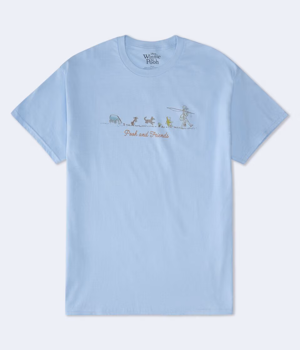 Winnie The Pooh And Friends Relaxed Graphic Tee
