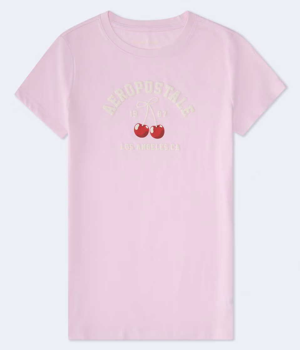 Aeropostale LA Cherries Graphic Tee