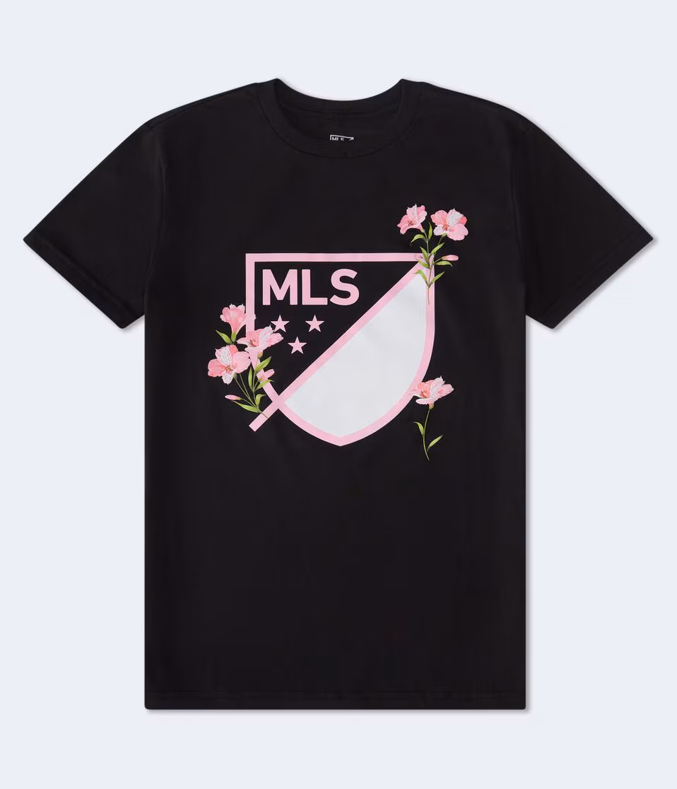 Major League Soccer Floral Relaxed Graphic Tee