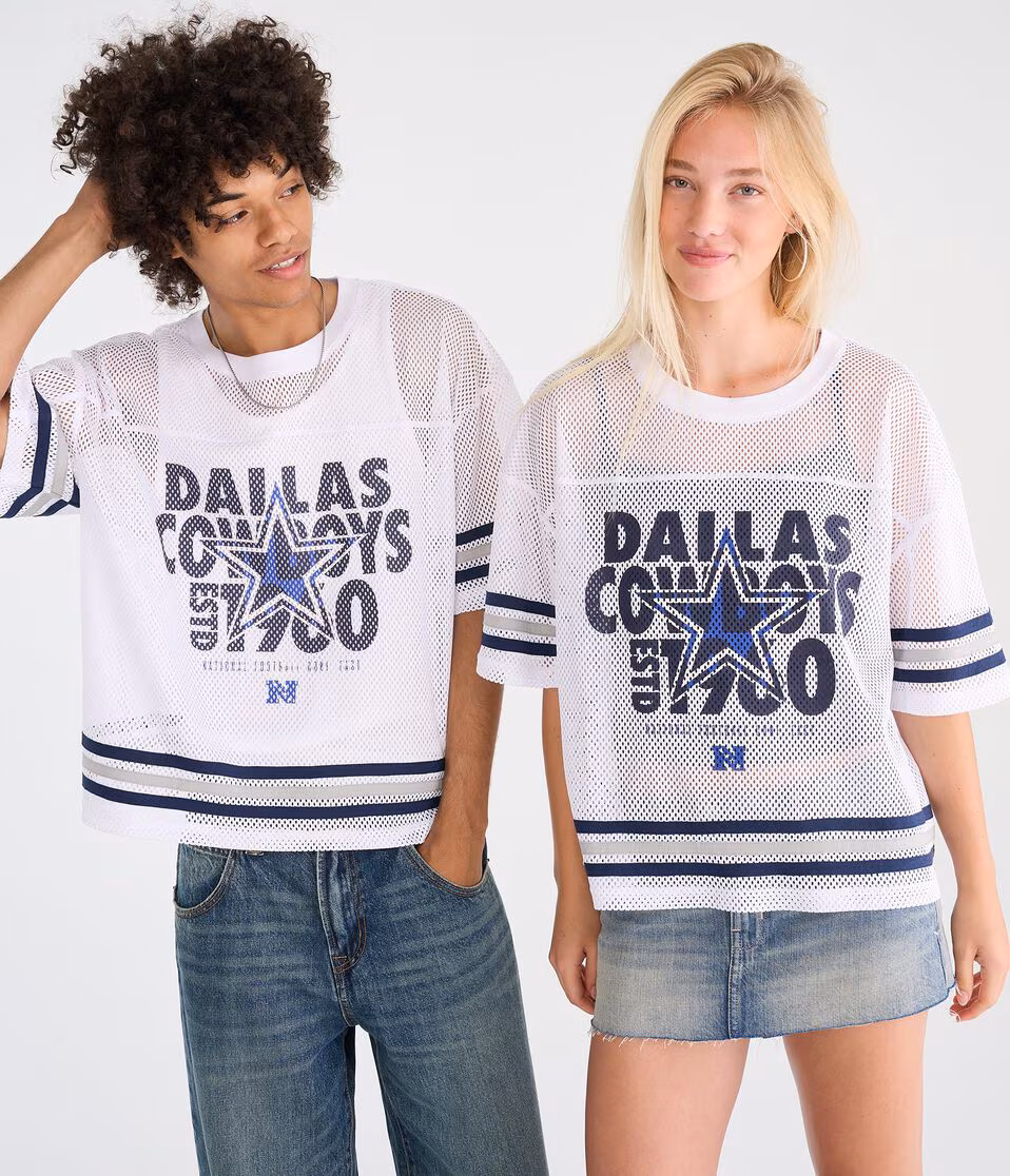 Dallas Cowboys Boxy Mesh Top