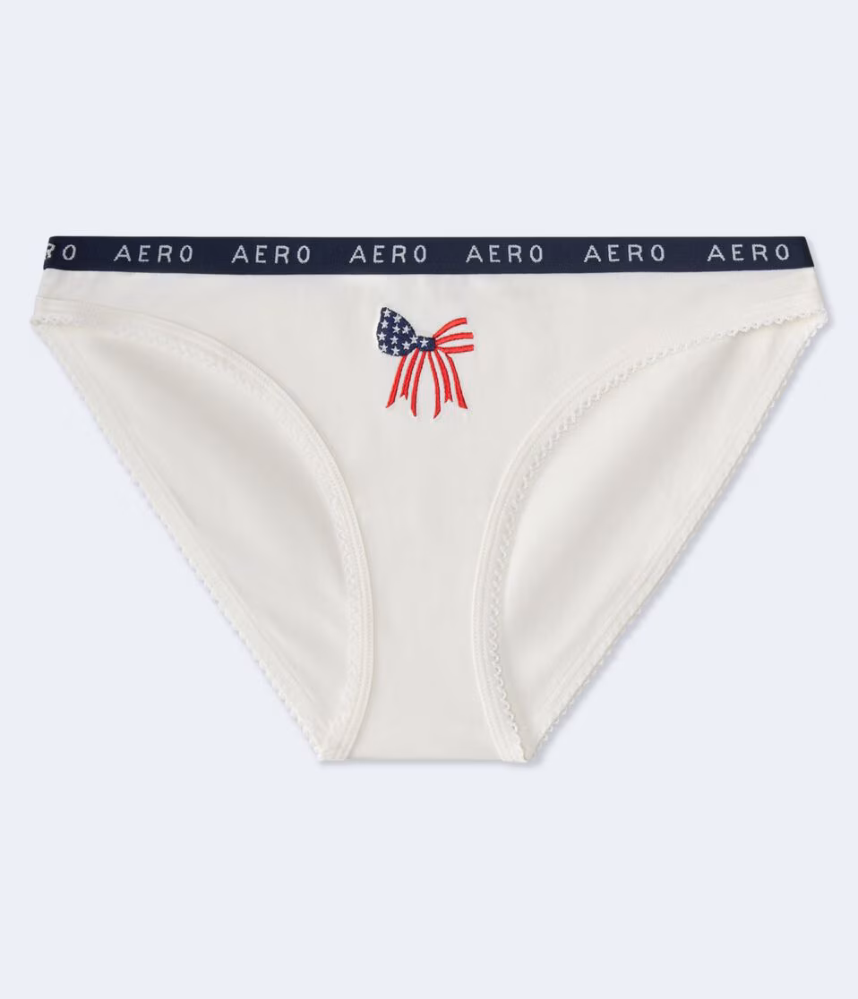 American Flag Bow Logo Bikini