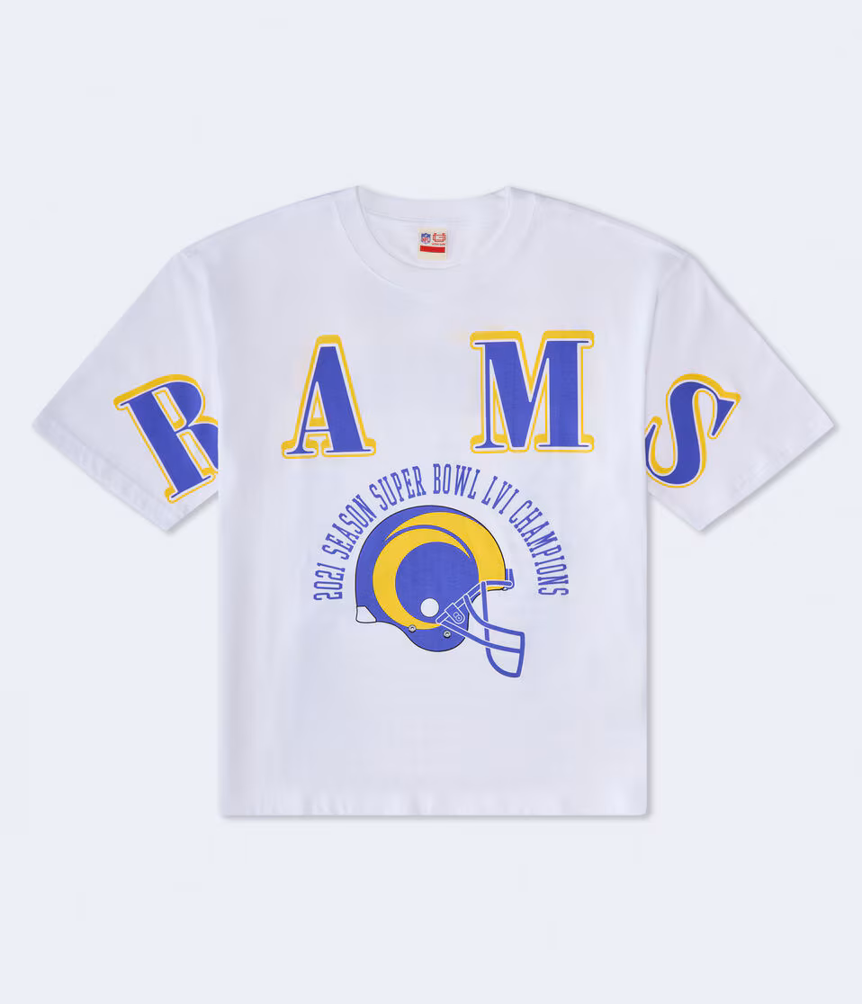 Los Angeles Rams Super Bowl Boxy Graphic Tee