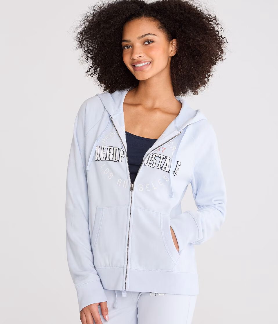 Aeropostale Los Angeles Full-Zip Hoodie