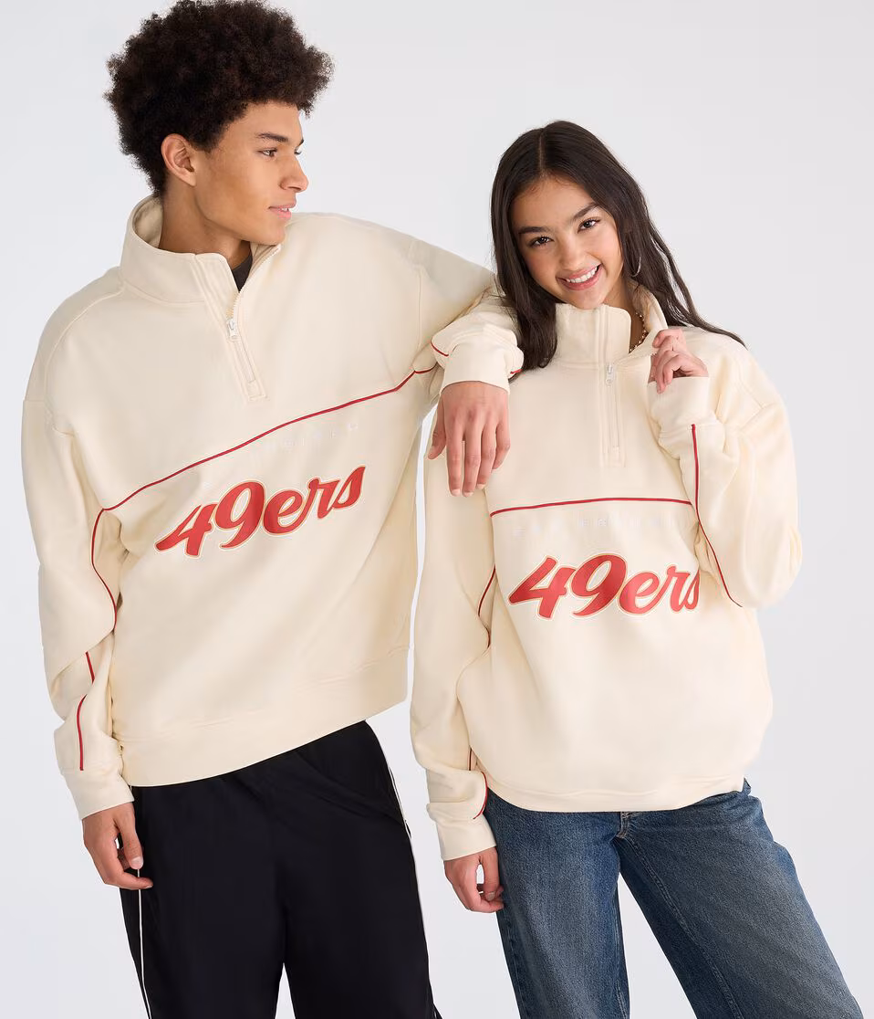 San Francisco 49ers Quarter-Zip Sweatshirt