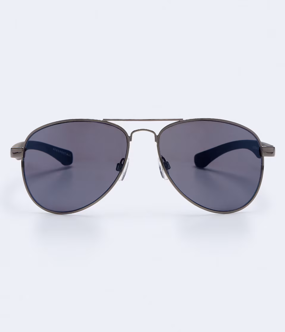 Tonal Aviator Sunglasses