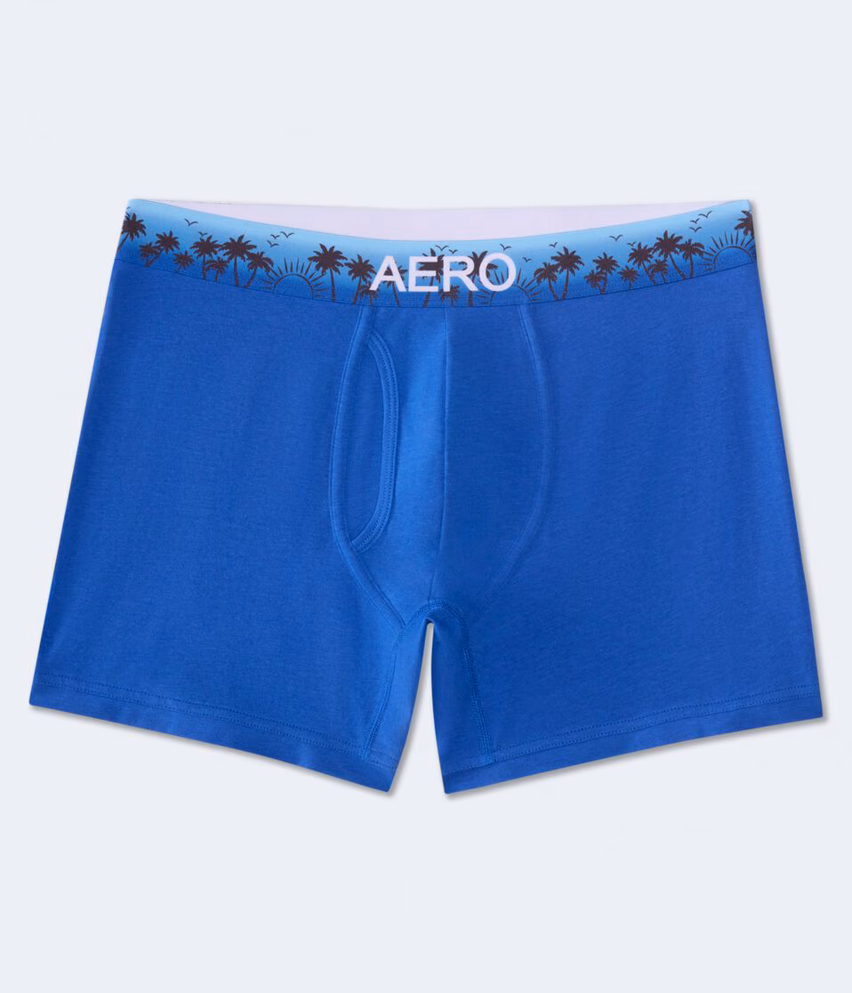 Palm Tree Waistband 4.5" Boxer Brief