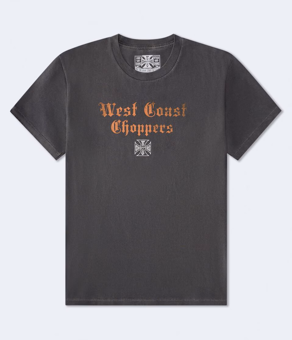 West Coast Choppers Skull Relaxed Graphic Tee