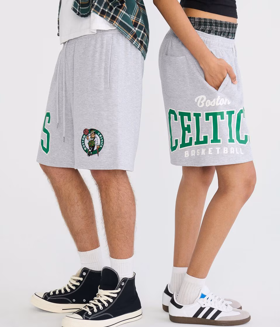 Boston Celtics Basketball Fleece Shorts