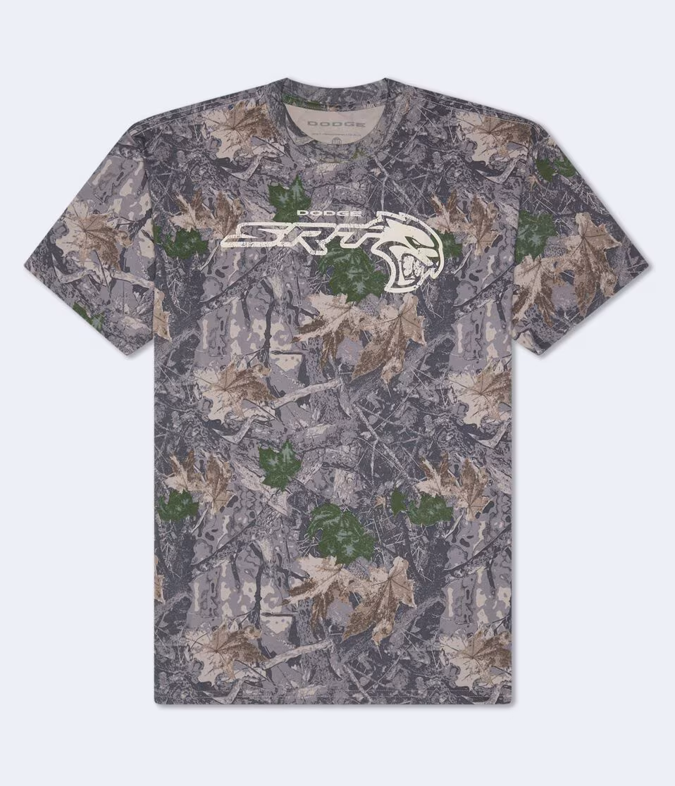 Dodge SRT Forest Camo Relaxed Graphic Tee