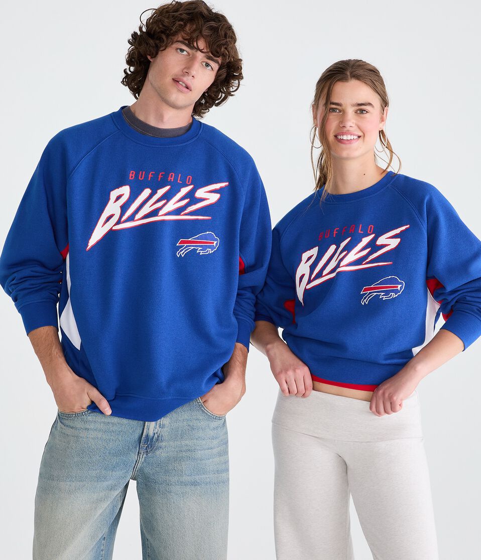 Buffalo Bills Colorblock Crew Sweatshirt