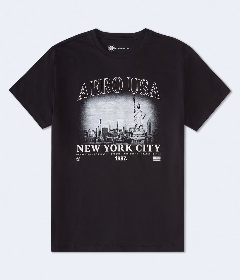 Aero USA New York City Graphic Tee