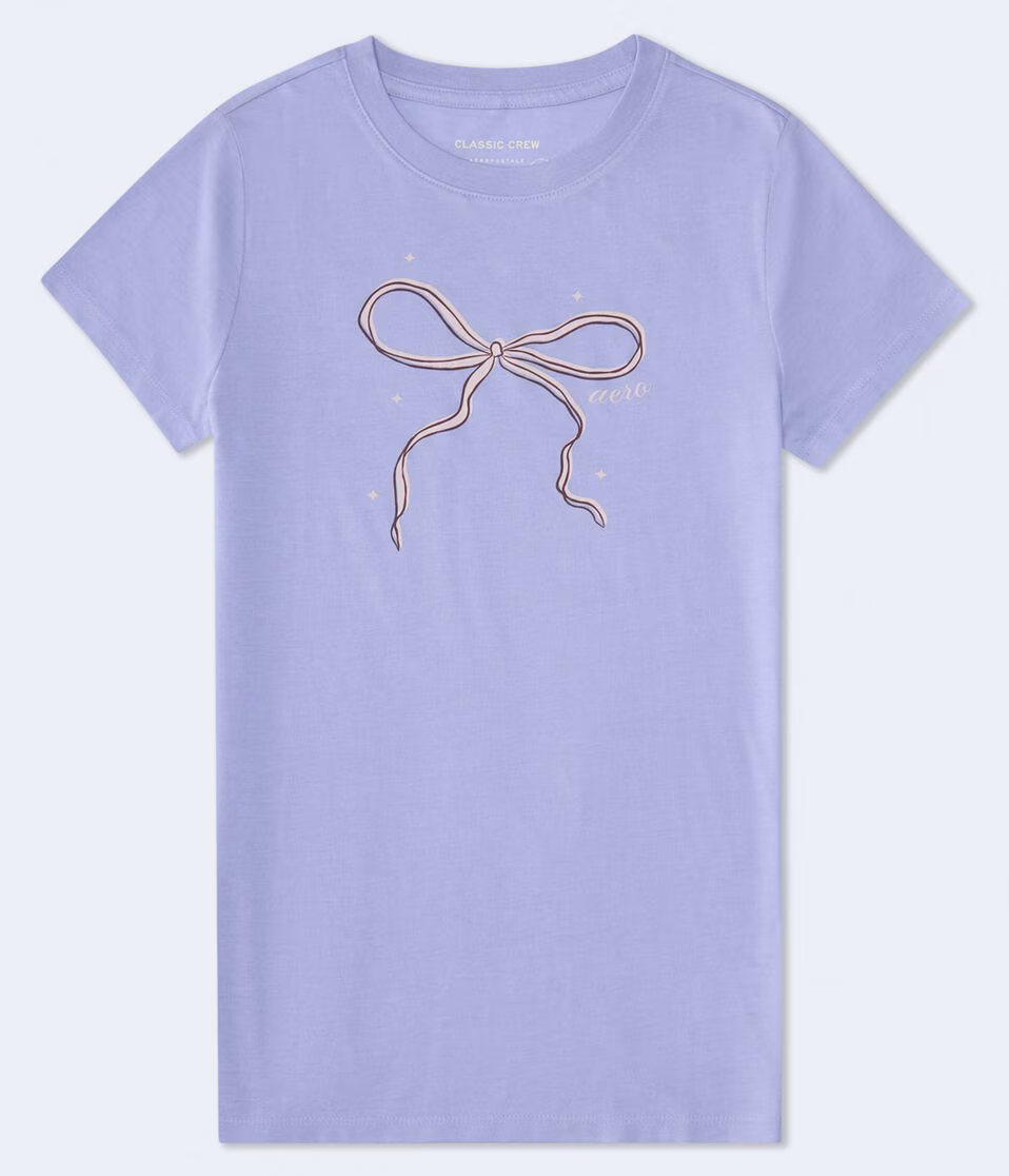 Aero Wispy Bow Graphic Tee