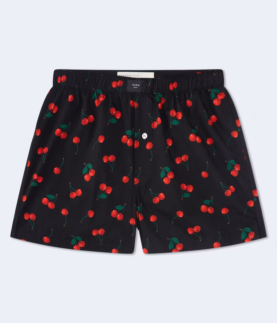 Cherries 4" Woven Boxers