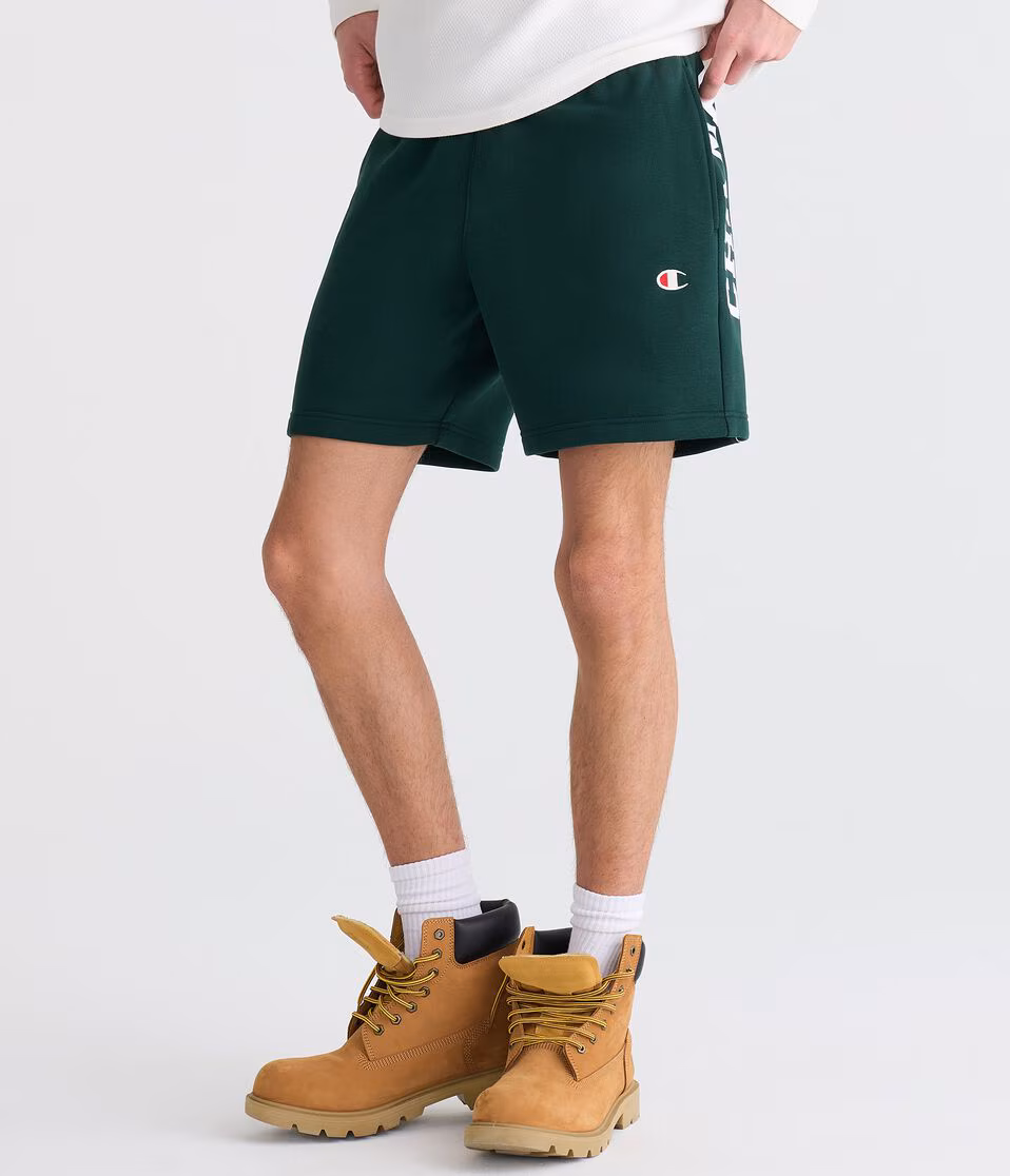 Champion Logo Fleece Shorts