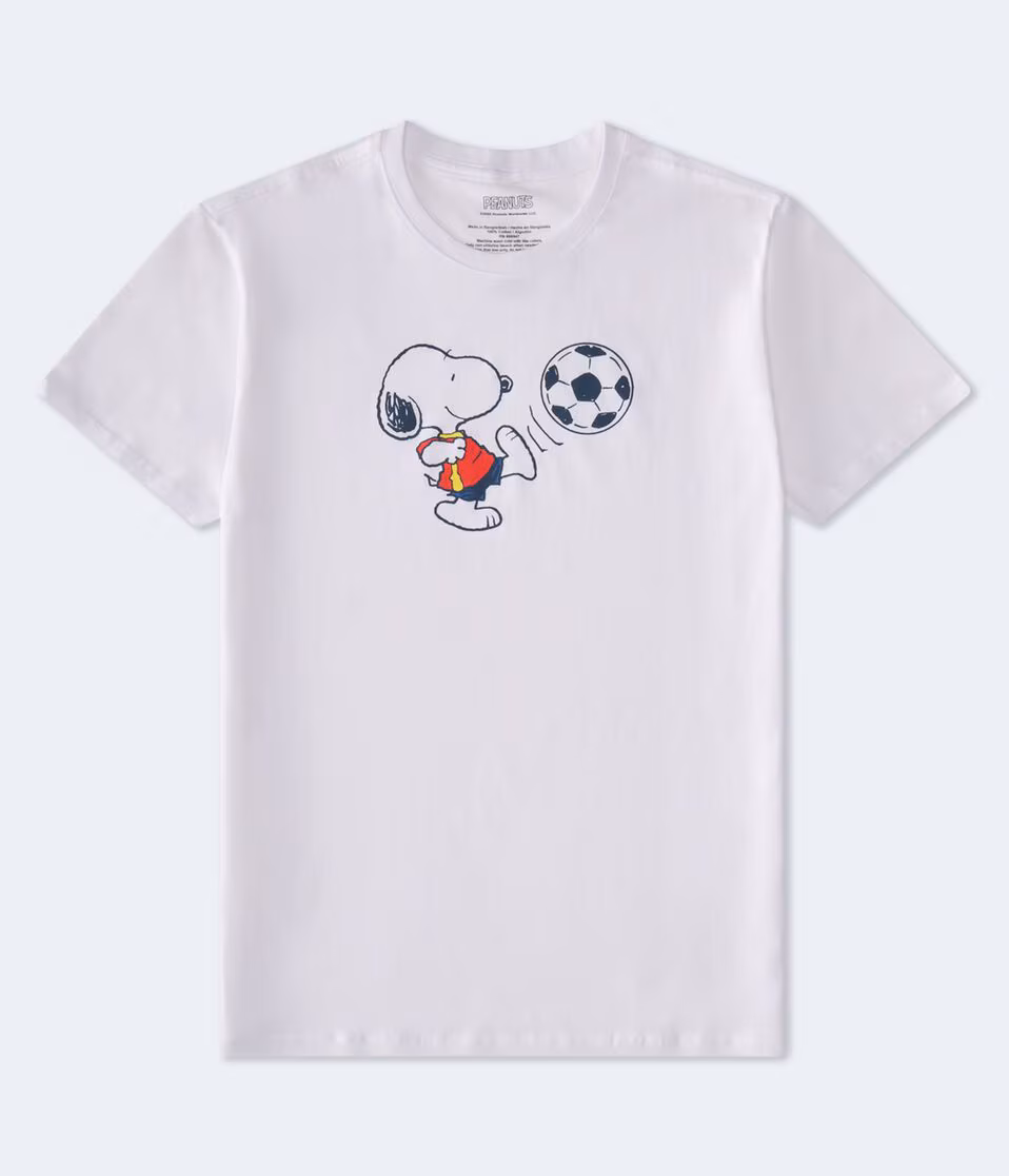 Soccer Snoopy Relaxed Graphic Tee