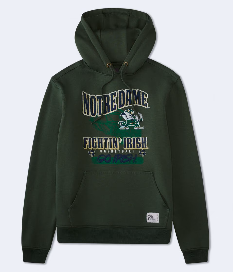 Notre Dame Fightin' Irish Basketball Pullover Hoodie