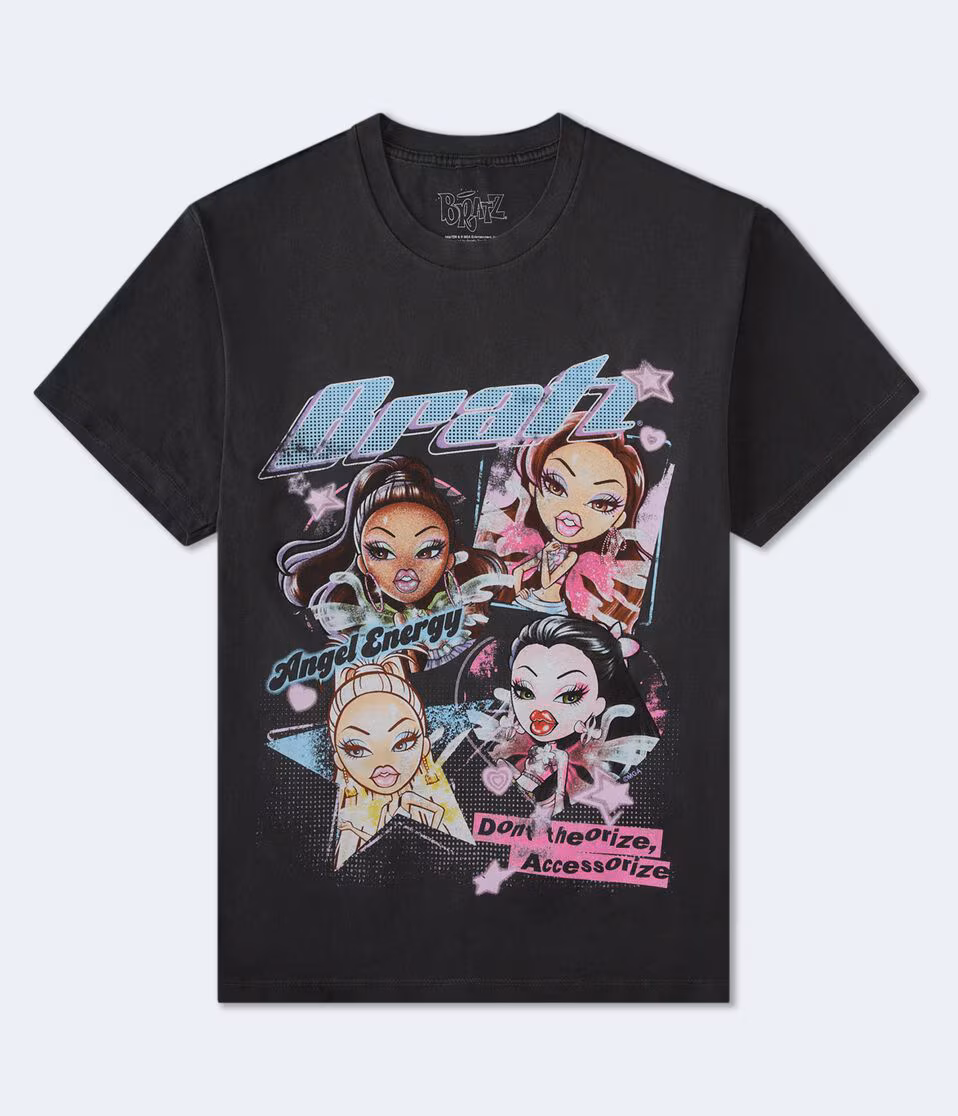 Bratz Angel Energy Relaxed Graphic Tee