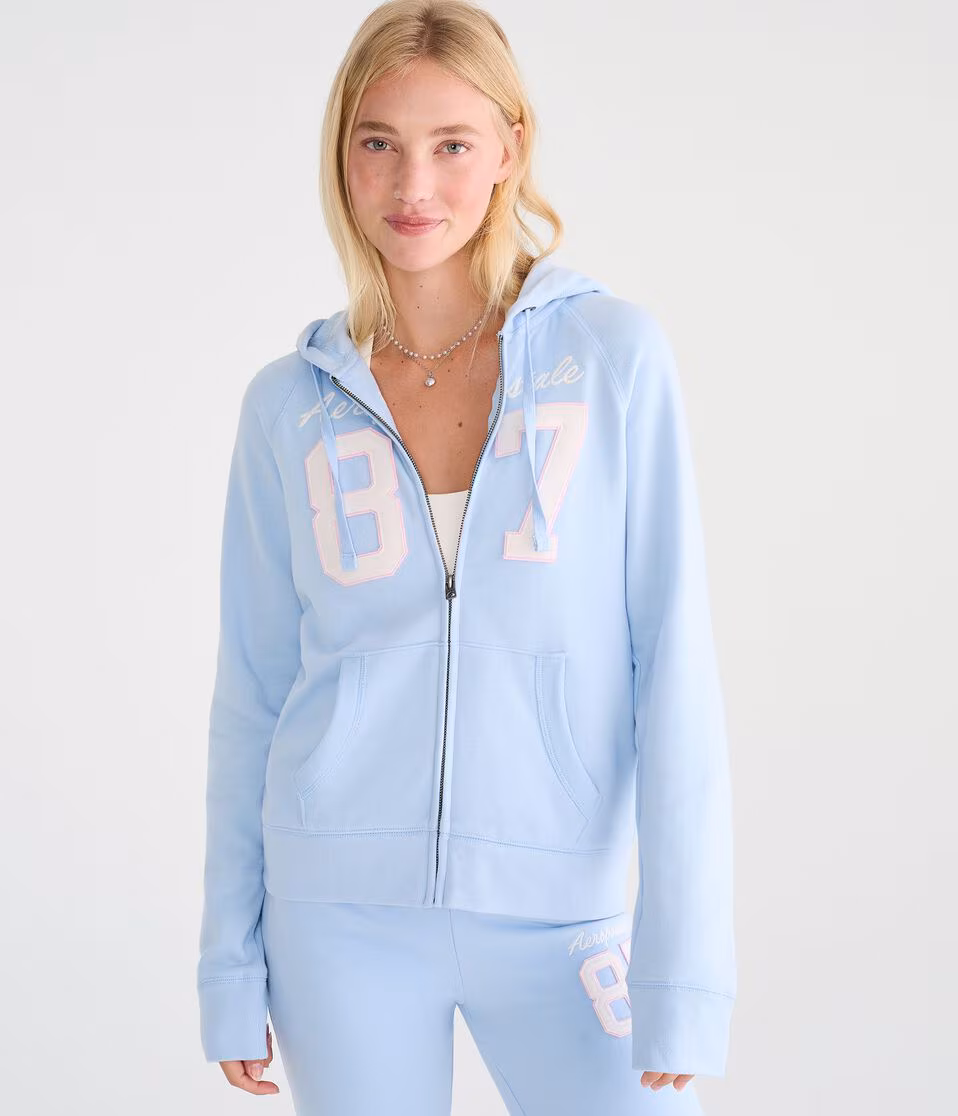 Aeropostale 87 Full-Zip Hoodie