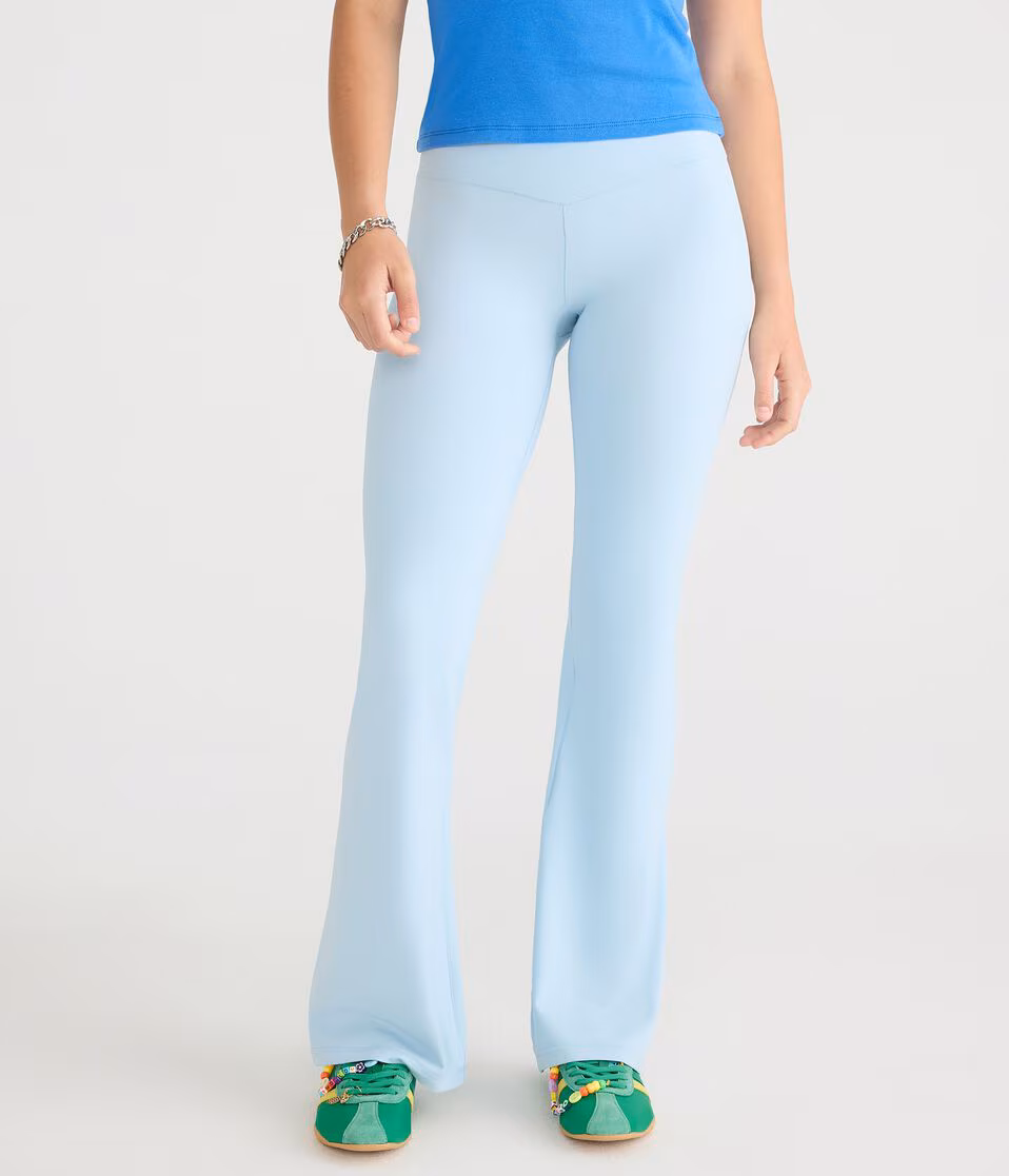 Buttery Soft High-Rise V-Waist Flare Leggings