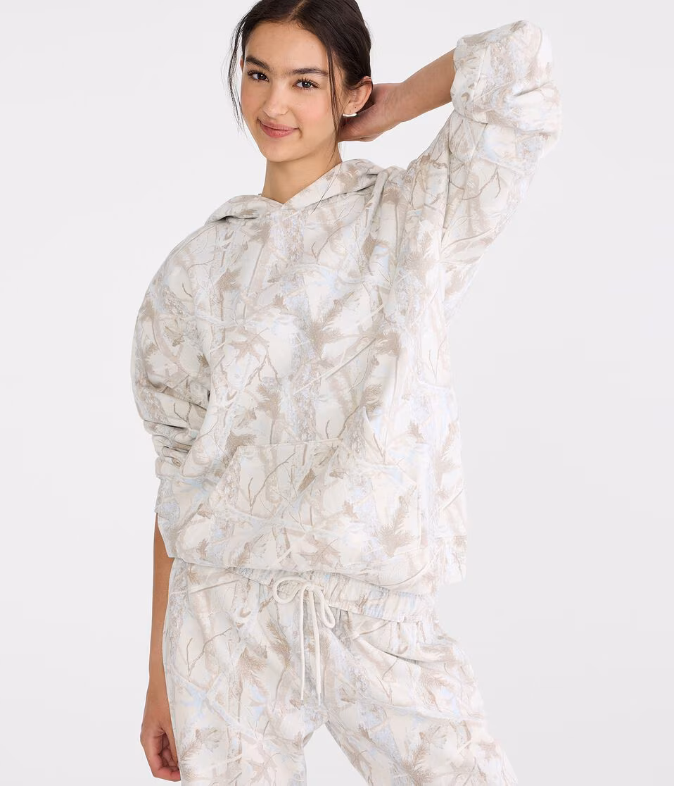 Cloud Soft Forest Camo Pullover Hoodie