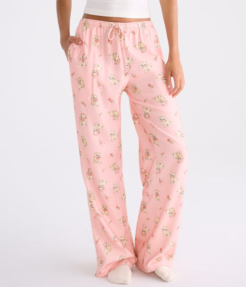Kittens Flannel Sleep Pants