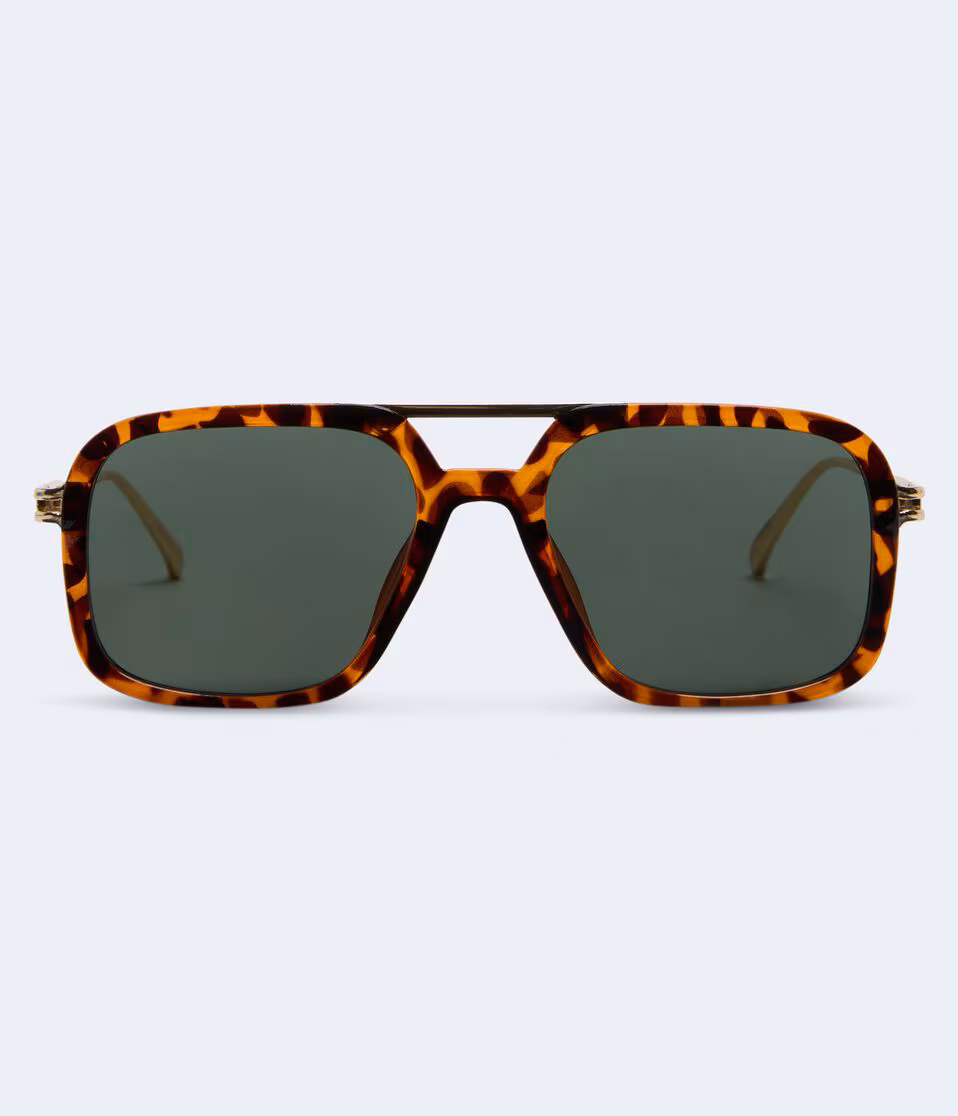 Tortoiseshell Square Sunglasses