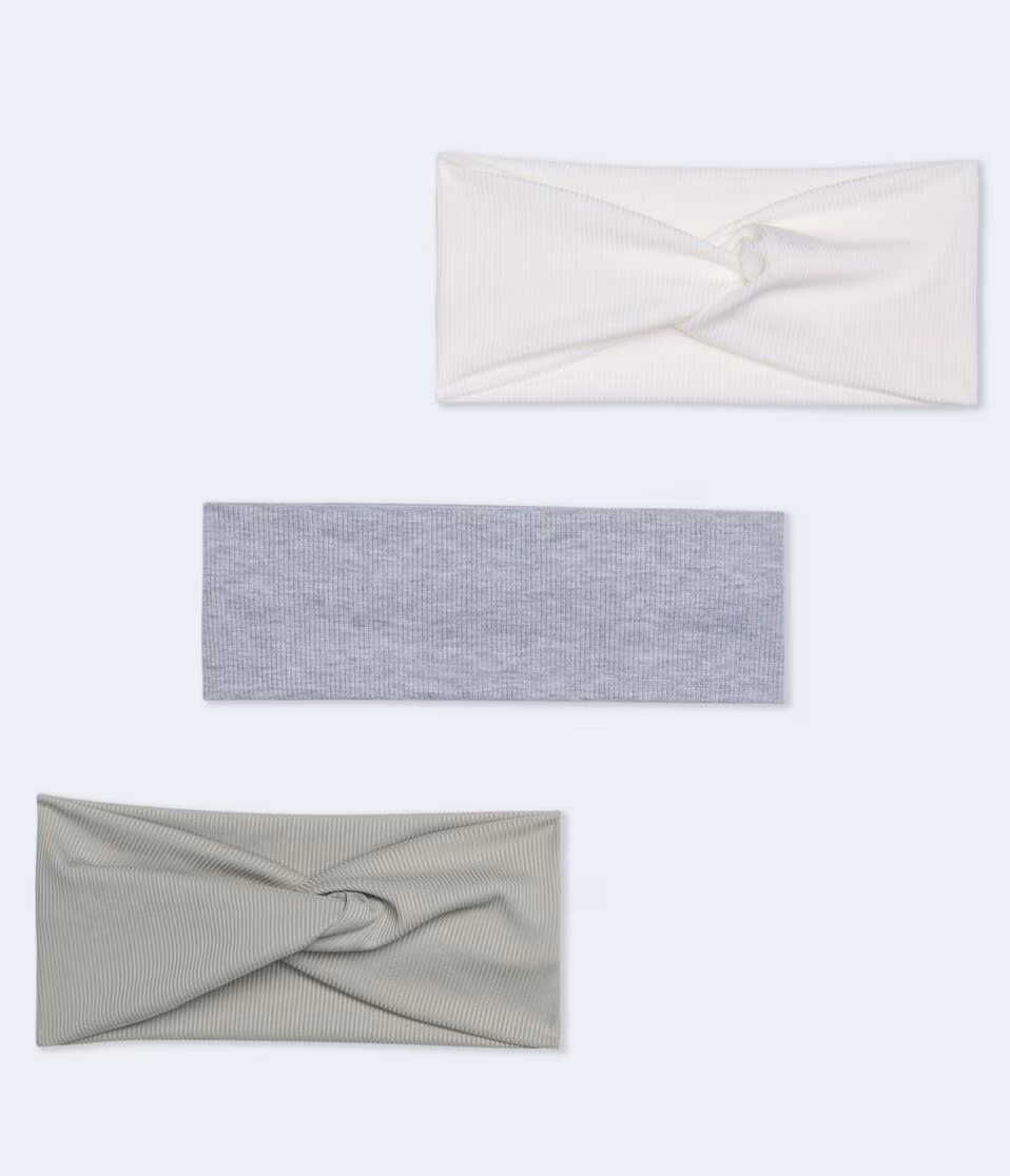 Textured Headband 3-Pack
