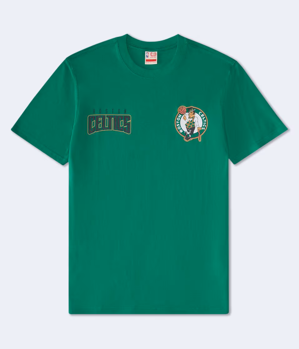 Boston Celtics Basketball Relaxed Graphic Tee