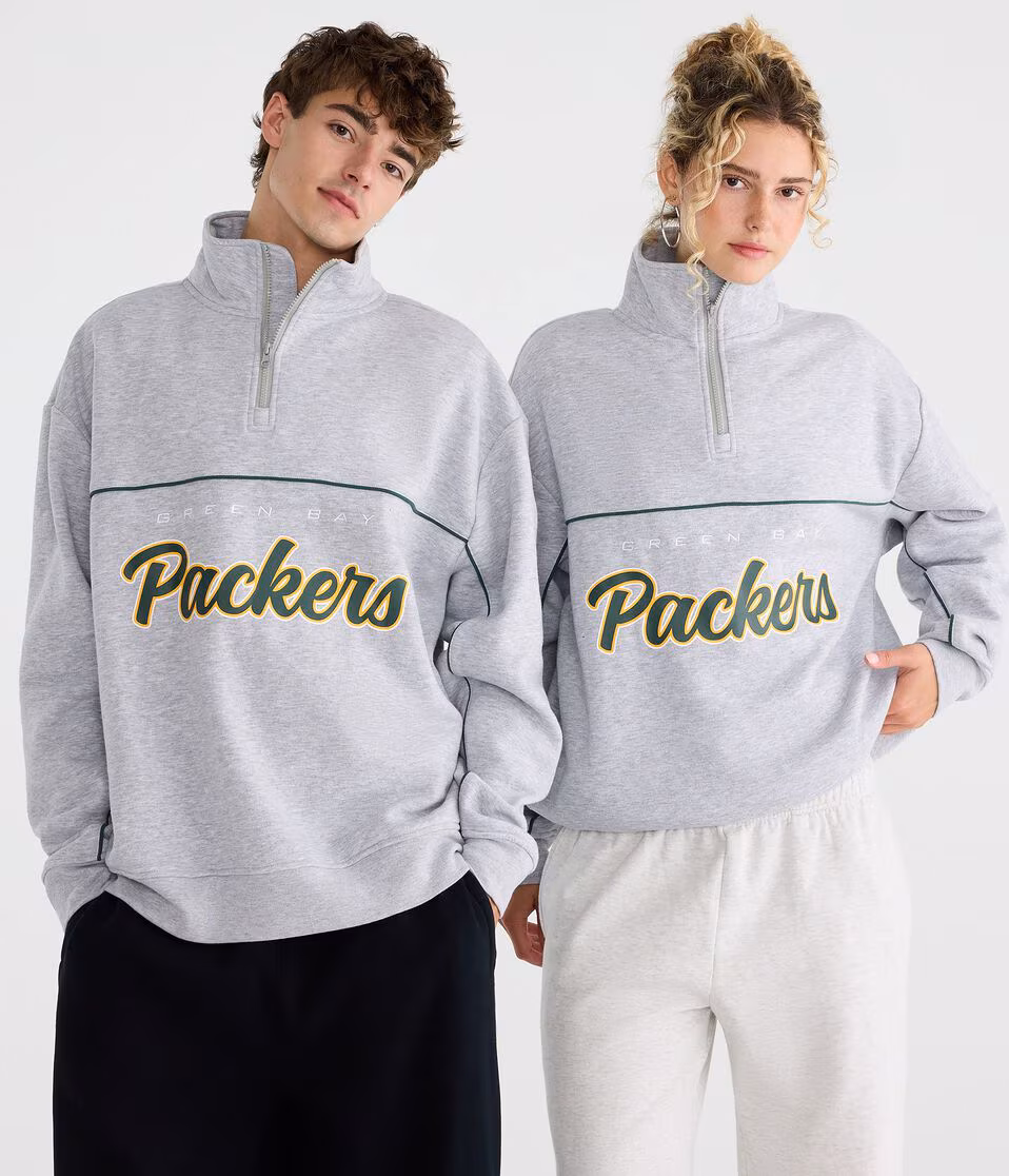 Green Bay Packers Quarter-Zip Sweatshirt