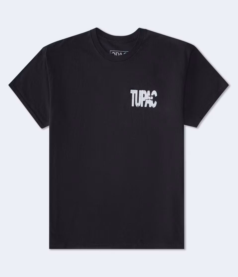 Tupac In Prayer Relaxed Graphic Tee