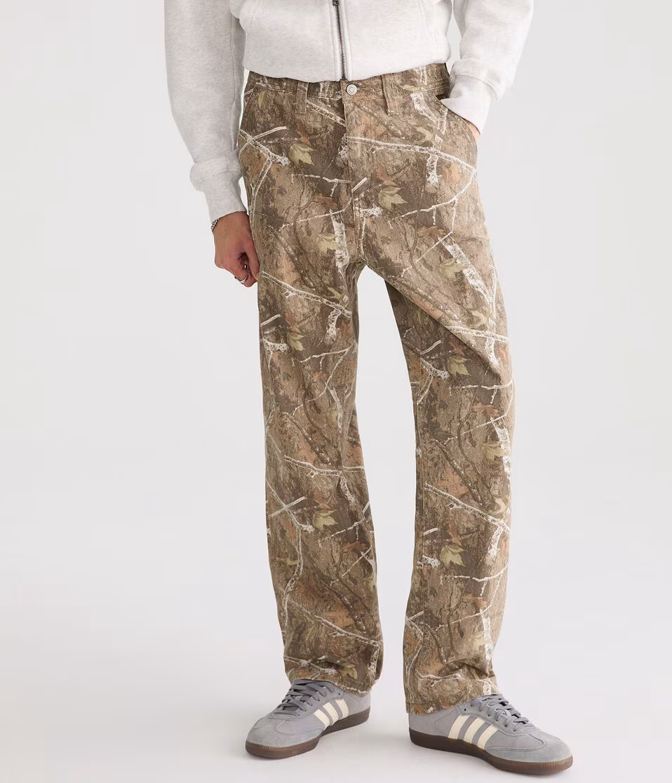 Forest Camo Baggy Carpenter Pants