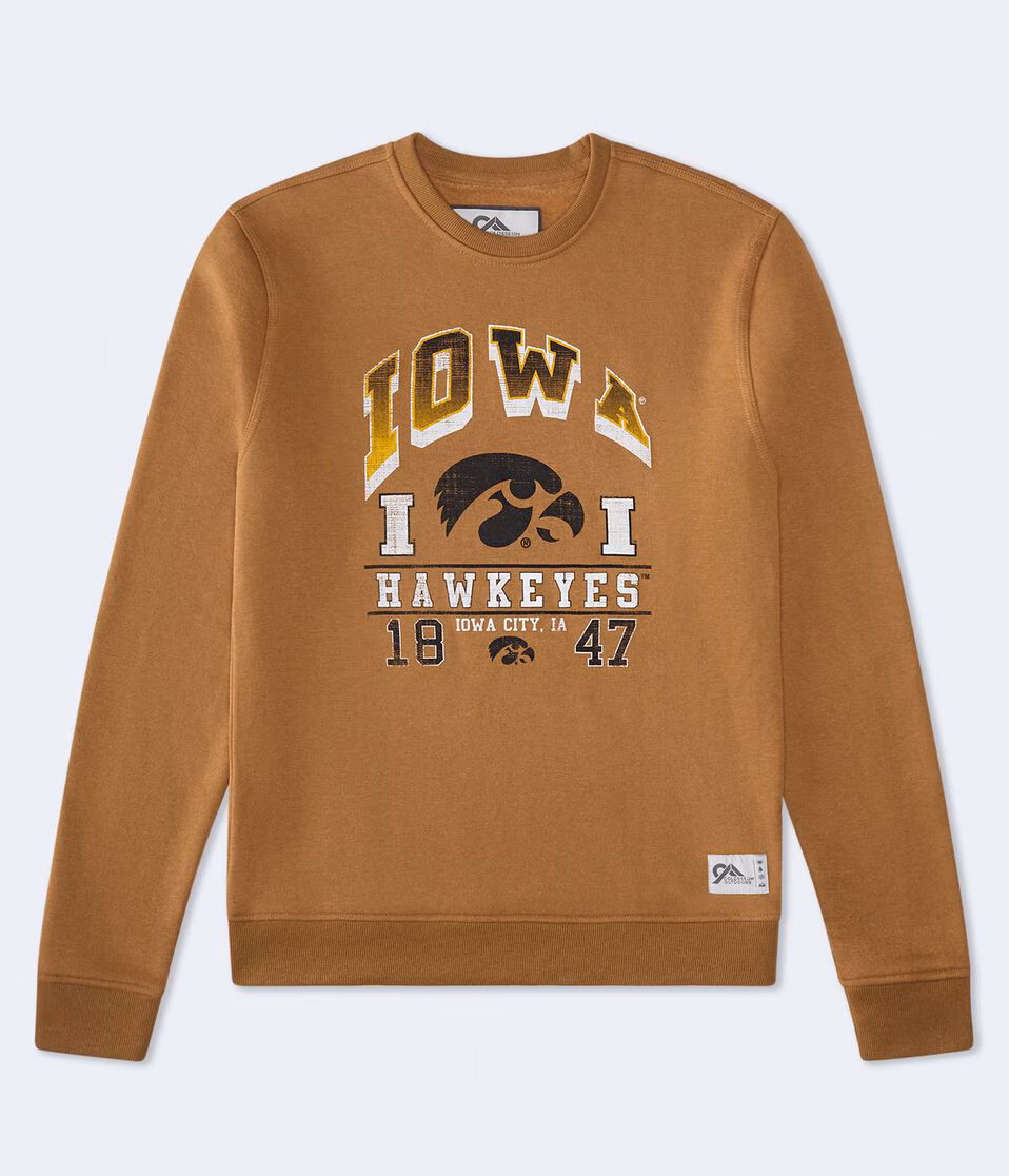 Iowa Hawkeyes Crew Sweatshirt