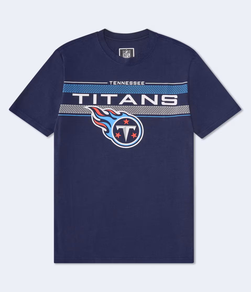 Tennessee Titans Chest Stripe Relaxed Graphic Tee