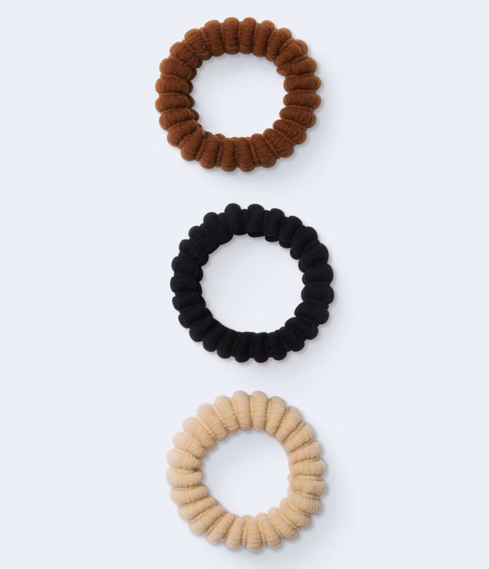 Seamless Coil Scrunchie 3-Pack