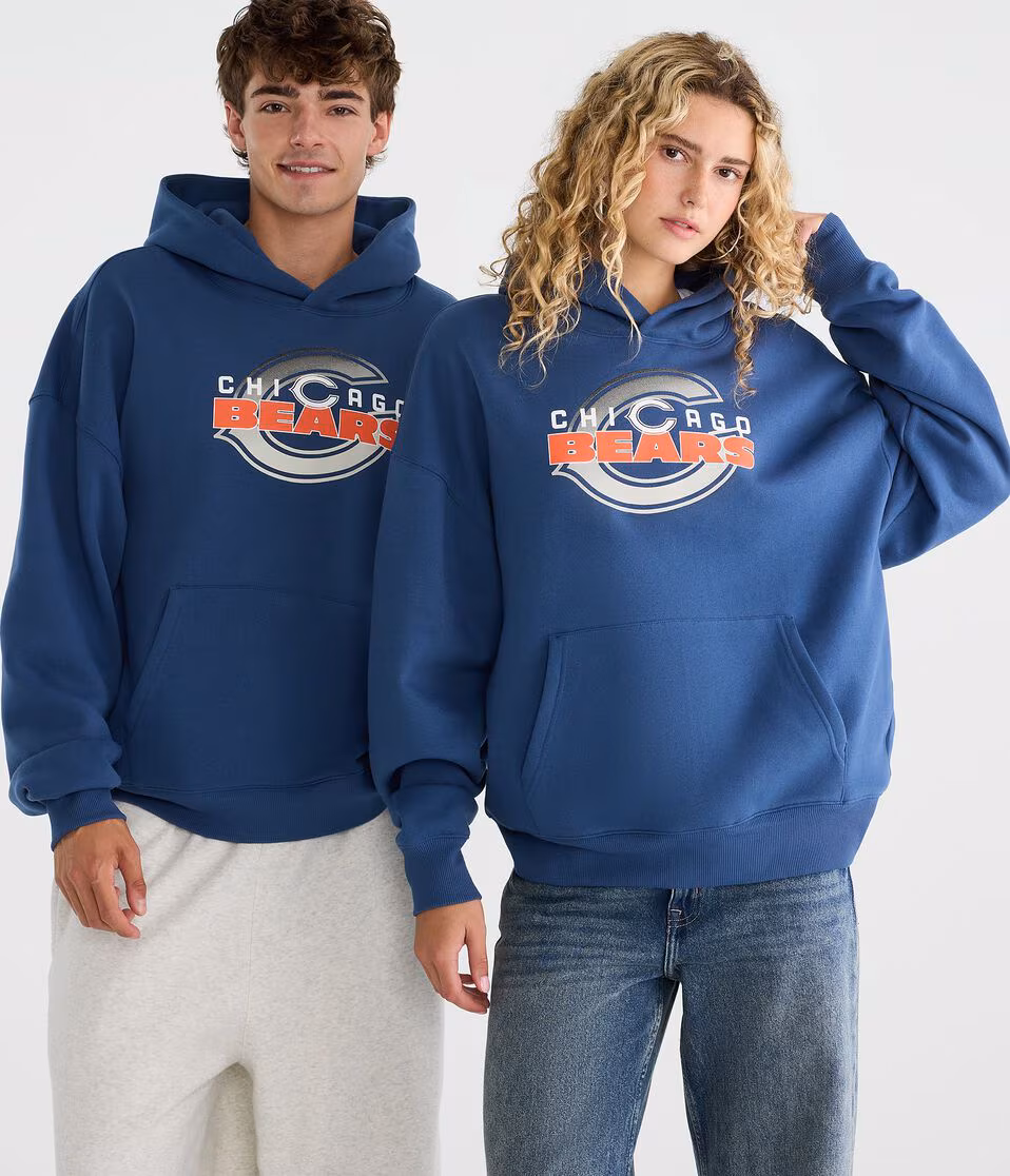 Chicago Bears Helmet Pullover Hoodie