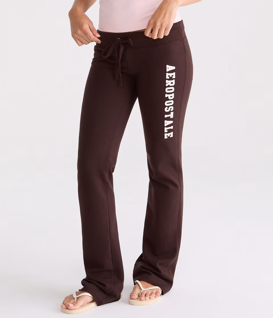 Aeropostale Logo Fit & Flare Sweatpants