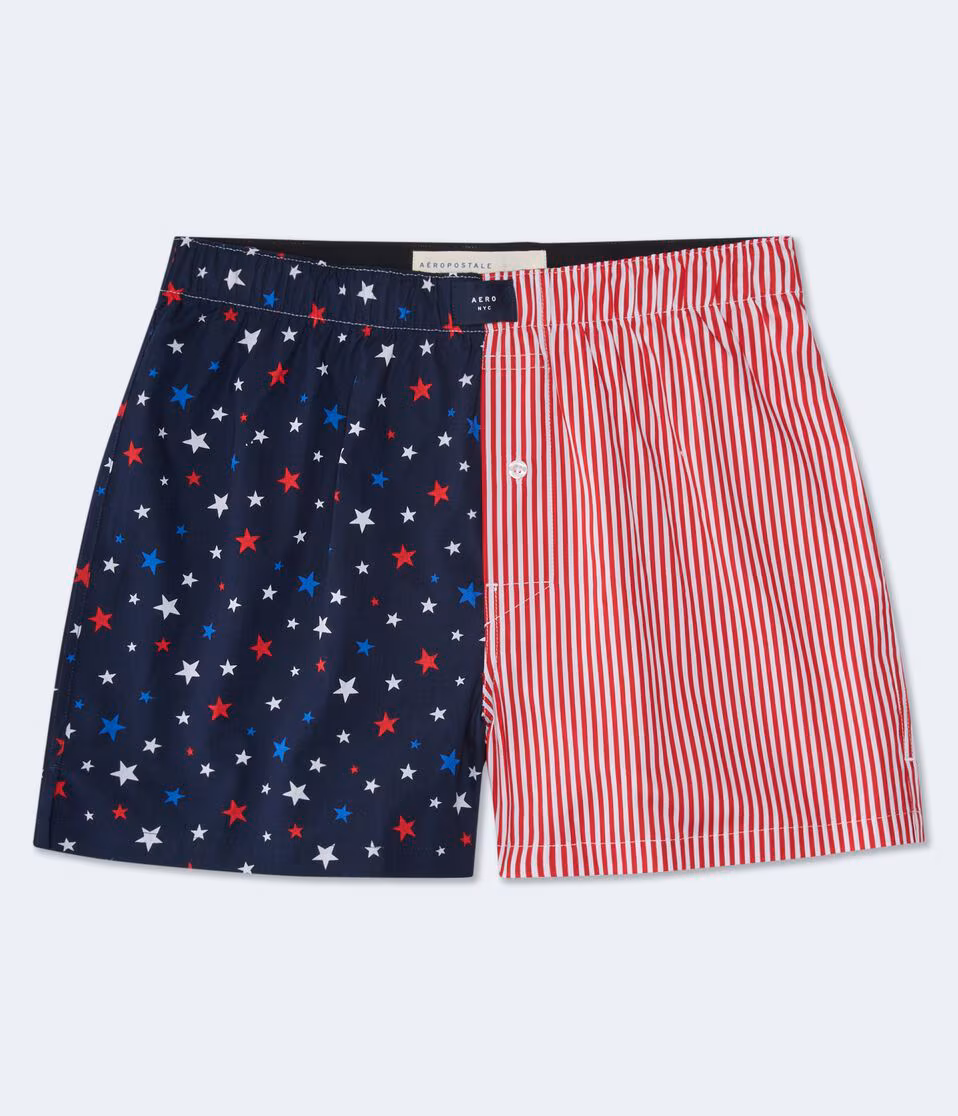 Stars & Stripes 4" Woven Boxers