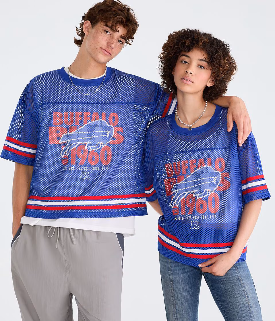 Buffalo Bills Boxy Mesh Top