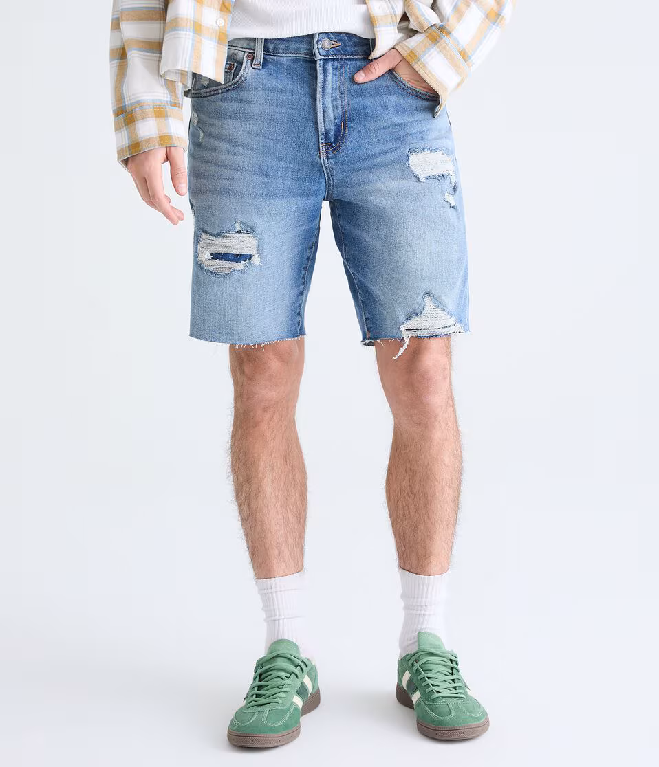 Premium Air Denim Shorts 9"