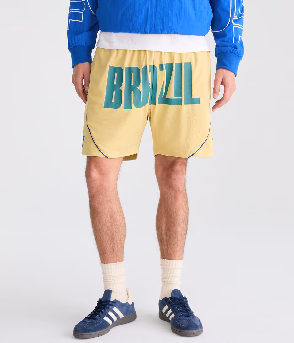 Brazil Football Mesh Shorts
