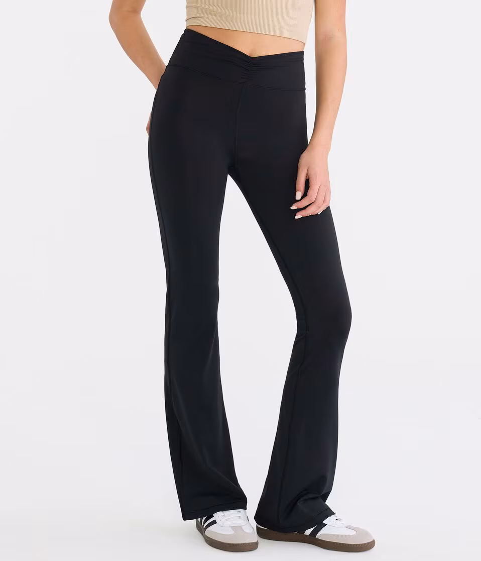 Air Soft High-Rise Cinch Flare Leggings