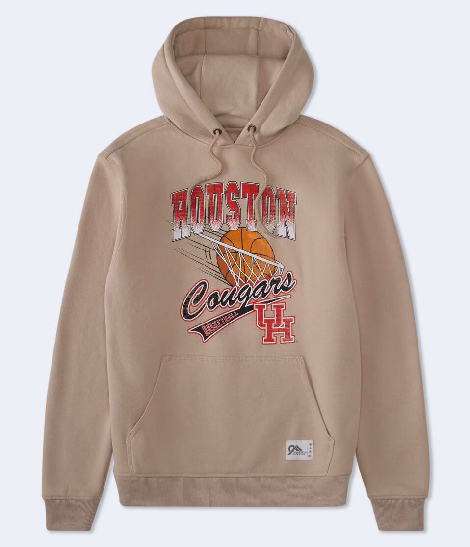 Houston Cougars Basketball Pullover Hoodie