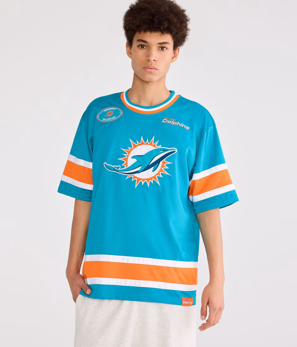Miami Dolphins Football Mesh Top
