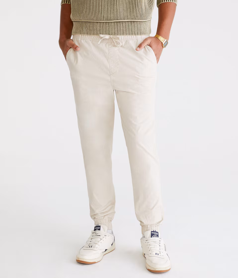 Stretch Twill Joggers