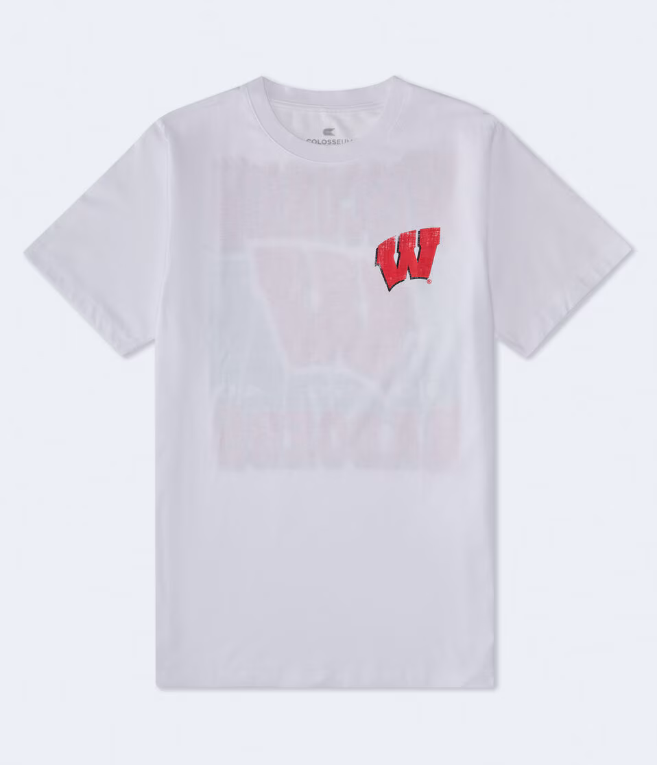 Wisconsin Badgers Relaxed Graphic Tee