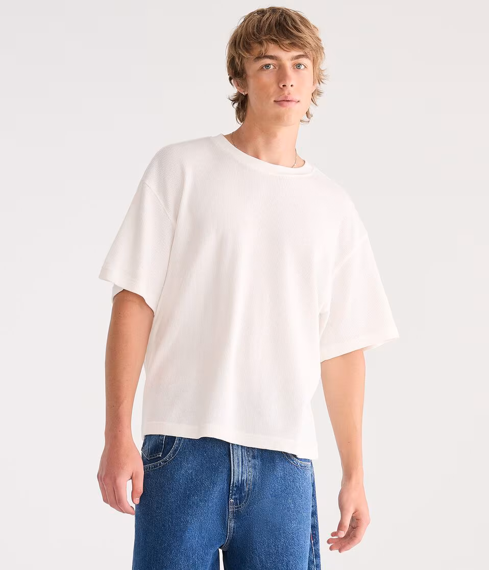 Waffle Crew Tee
